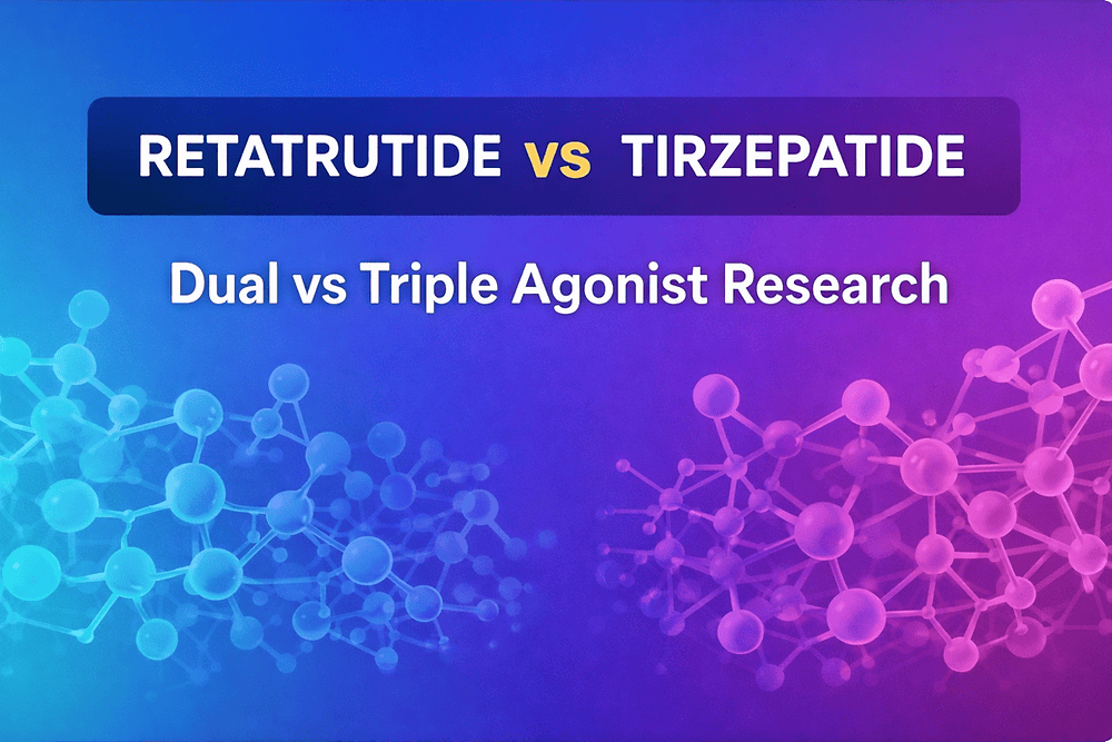 what is the difference between tirzepatide and retatrutide Retatrutide vs Tirzepatide (Research Comparison)
