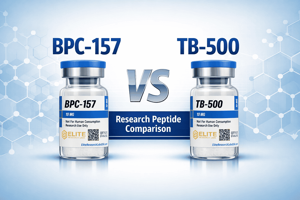 bpc-157 vs tb-500 BPC-157 vs TB-500: Research Peptide Comparison