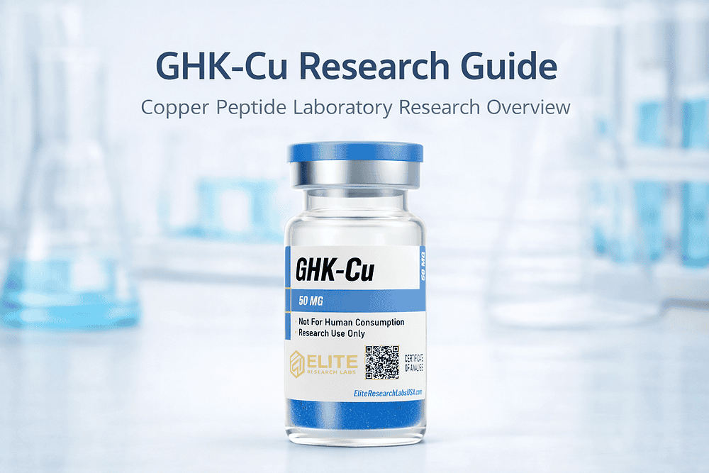 GHK-Cu Research Guide: Copper Peptide Overview and Laboratory Research