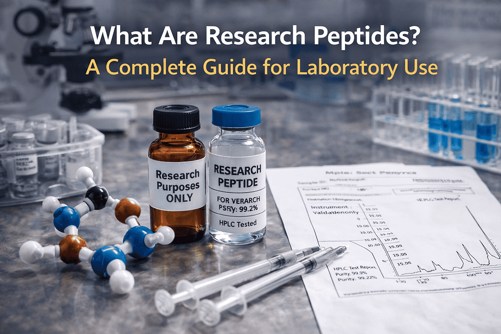 What Are Research Peptides? Laboratory Research Guide